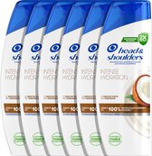 Bol.com Head & Shoulders Intense Hydration - Anti-Roos Shampoo - Met Kokosolie - Voordeelverpakking - 6 x 300 ml aanbieding