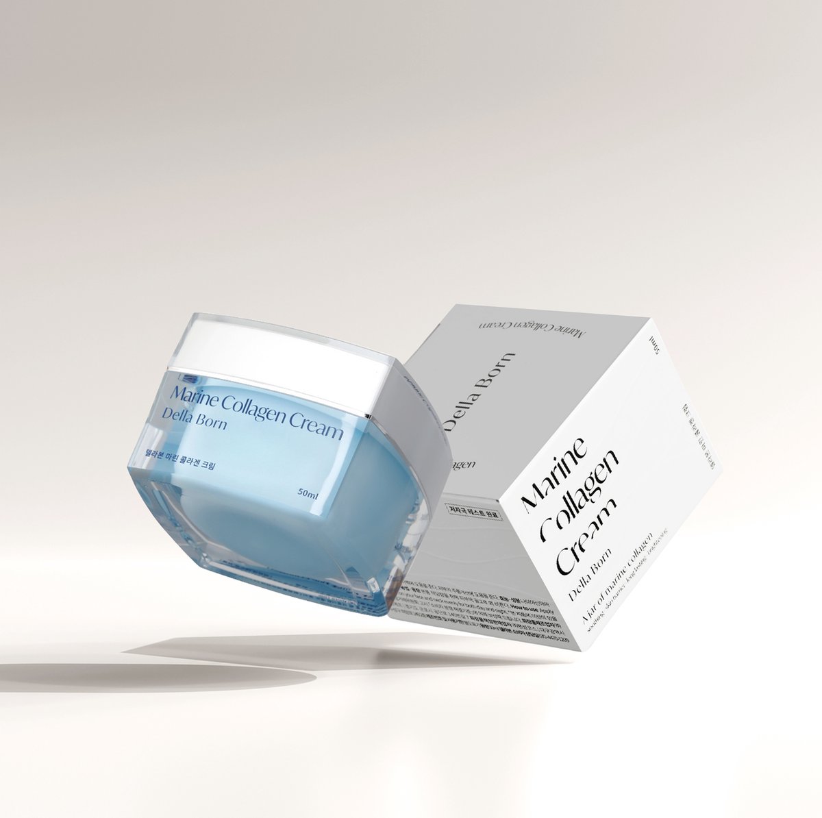 DELLA BORN - Marine Collagen Cream - 50 ml - [Korean Skincare]