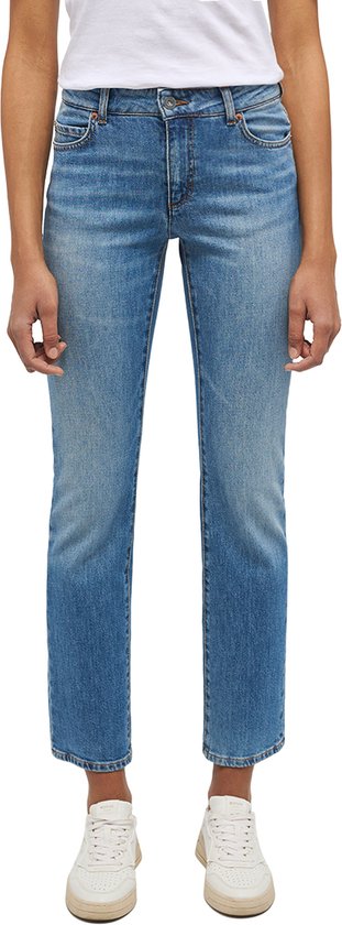 Mustang Dames Jeans Broeken CROSBY comfort/relaxed Fit Blauw 30W / 30L Volwassenen