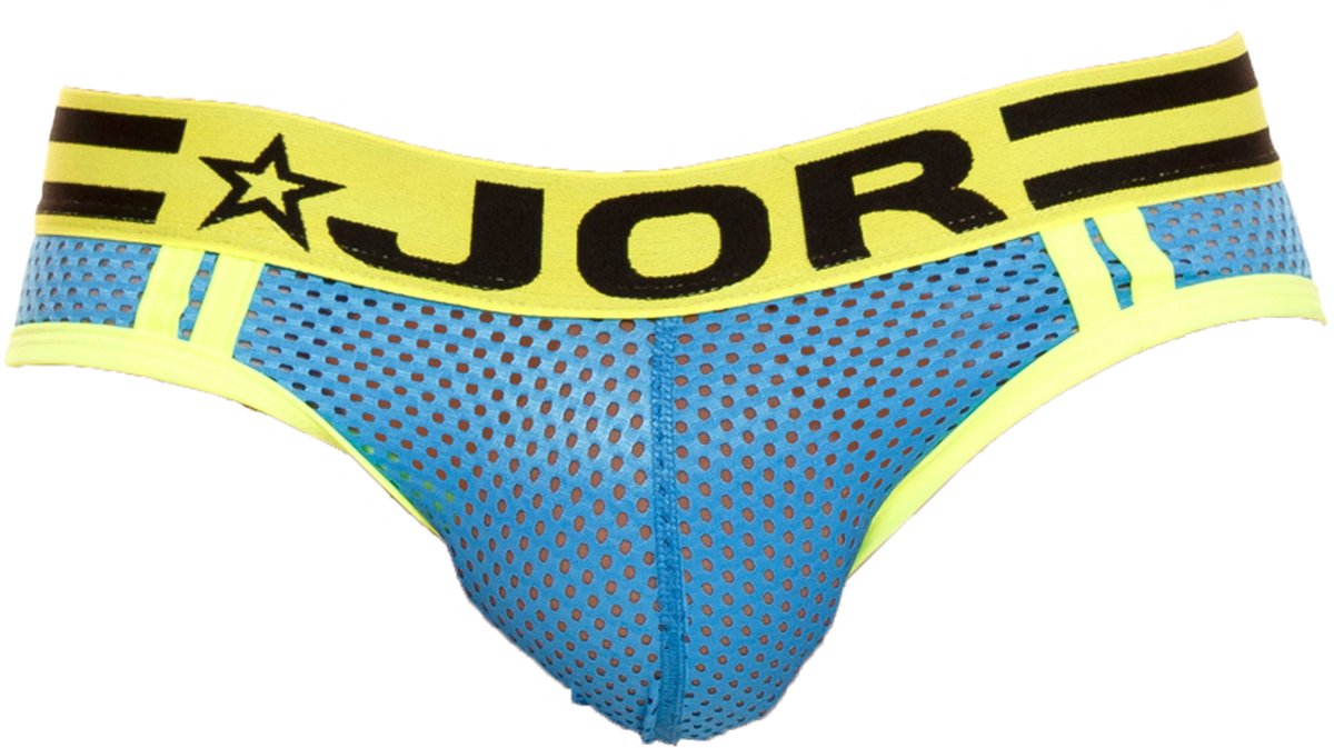 JOR Speed Brief Turquoise - MAAT XL - Heren Ondergoed - Slip voor Man - Mannen Slip