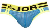 JOR Speed Bikini Turquoise - MAAT XL - Heren Ondergoed - Slip voor Man - Mannen Slip