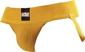 Barcode Berlin Sergey Jockstrap Yellow - MAAT XL - Heren Ondergoed - Jockstrap voor Man - Mannen Jockstrap