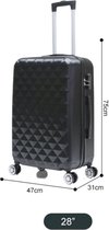 Koffer Traveleo Babij ABS07 Zwart maat XL