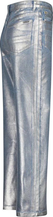 vingino Metallic wide leg meisjes jeans Cato | Vingino 134-140