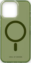 iDeal of Sweden Clear Case MagSafe iPhone 15 Pro Max Khaki