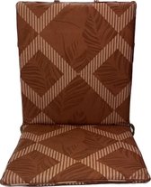 Madison Coussin de chaise empilable 96×47 cm Demi terra naturel