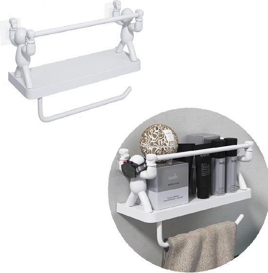 Foto: Geesa nemox handdoekrek 1 arm rvs geborsteld