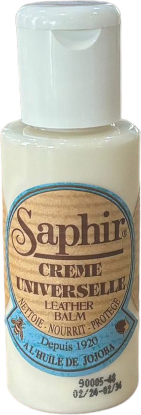 Saphir Crème Universelle - lotion pour cuir lisse - 50ml