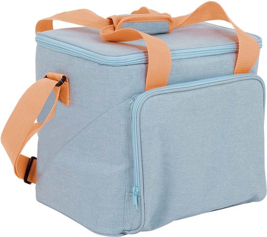 Bo-Camp - Pastel - Koeltas - Montpazier - Blauw - Polyester - 20 Liter van Bo-Camp — afbeelding 2