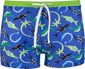 BECO ocean dinos - zwemboxer voor kinderen - blauw - maat 128