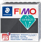 Pâte à modeler FIMO effect 57 g gris acier métallisé