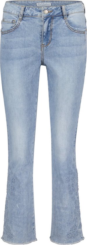 Red Button Jeans Kate Denim And Embroidery Srb4233 Bleach Dames Maat - W42