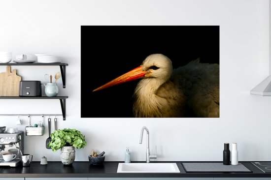 Stickers Stickers muraux - Vogel - Bec - Ressorts - 120x80 cm - Feuille adhésive