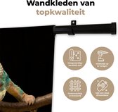 Wandkleed - Wanddoek - Kameleon - Tak - Pastel - 180x120 cm - Wandtapijt