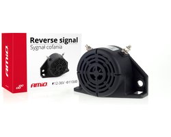 AMiO Achteruitrijalarm Pieper 12-36V 110dB Achteruitrijden Alarm Signaal