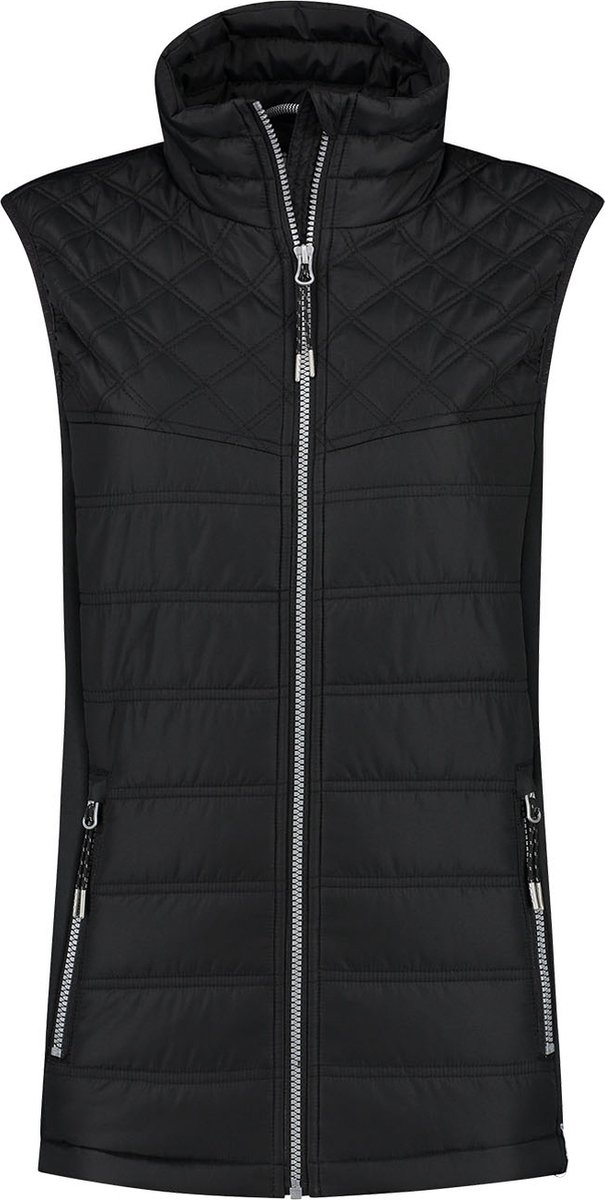 Kjelvik Patricia Bodywarmer Dames Zwart