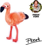 Freek Vonk x BRESSER - Knuffeldier - Frida de Flamingo - Gevuld met Gerecycled Materiaal
