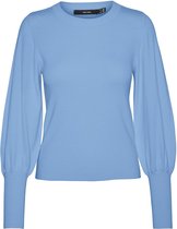 VERO MODA VMHOLLYKARISPUFF LS O-NECK PULLOV GA BOO Dames Trui - Maat XL