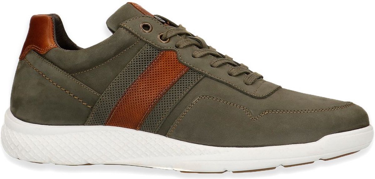 No Stress Heren Groene nubuck sneakers Maat 47 bol