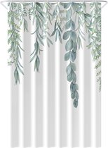 Loti Living Douchegordijn Anti Schimmel – Hangplant - Inclusief ringen – Waterdicht - Polyester - Douchegordijn 120x200 cm