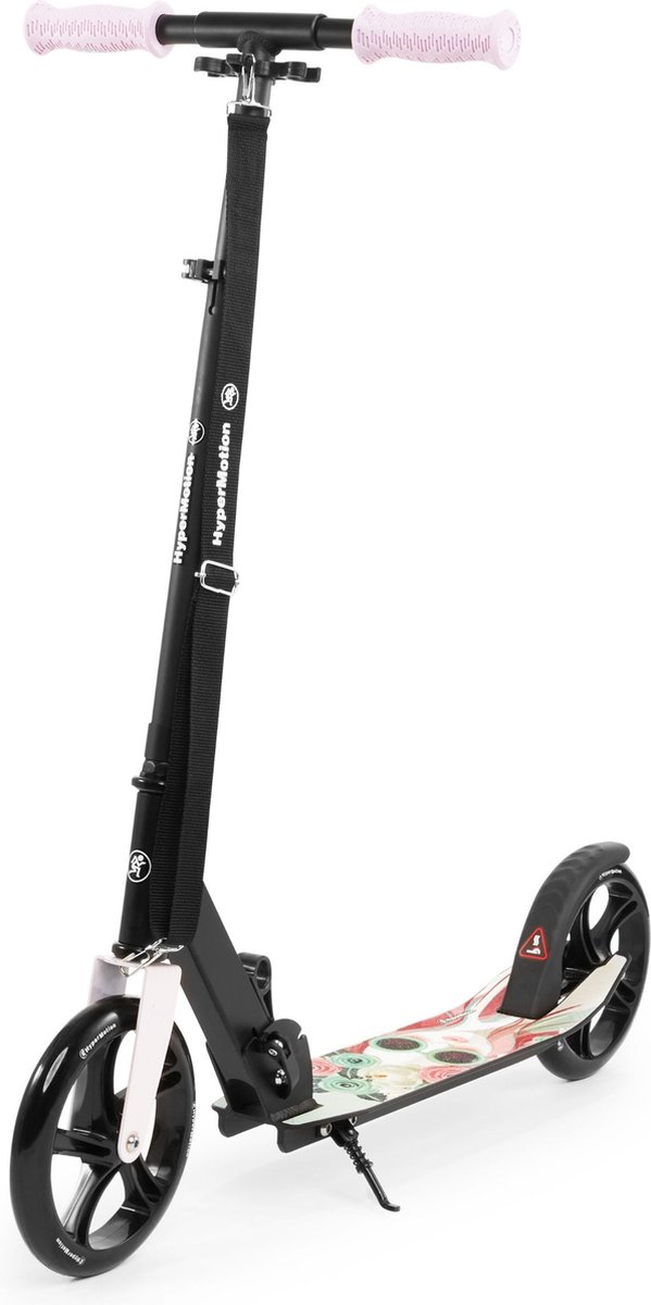 HyperMotion VIBE-scooter met twee wielen voor kinderen vanaf 7 jaar en jeugd, maximale belasting tot 100 kg, aluminium, opvouwbaar, verstelbare stuurhoogte, ABEC-7 lagers, 200 mm wielen