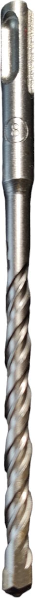 Rodia hamerboor - 10 stuks SDS plus Boor - 8mm - L 160mm - NL 100mm - 2 snijder