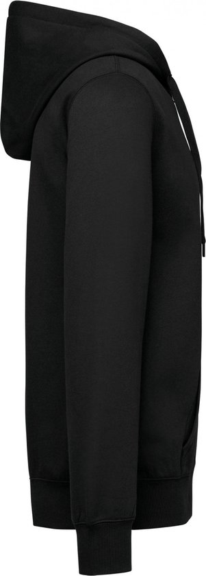 Sweatshirt Unisex XS Kariban Ronde hals Lange mouw Black 50% Katoen, 50% Polyester