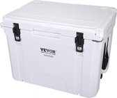 passieve koelbox ijsbox 71,57 l, geïsoleerde koelbox camping thermobox 60-65 blikjes, campingbox koelkast met flesopener, isolatie koelbox draagbaar, ijskistkoeler multifunctioneel