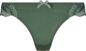 Hunkemöller Dames Lingerie Brazilian Lycke - Groen - maat XL