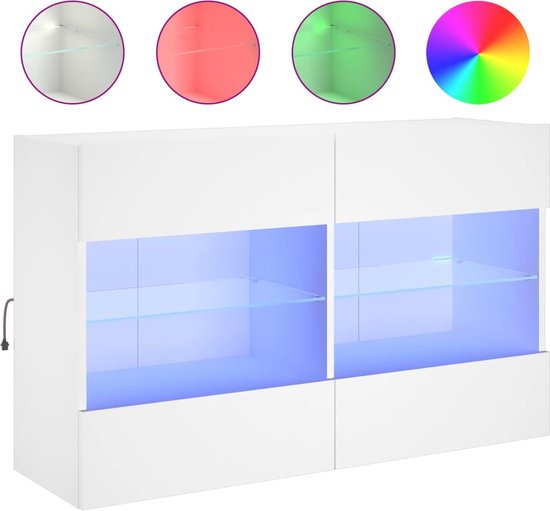 vidaXL-Tv-wandmeubel-met-LED-verlichting-98,5x30x60,5-cm-sonoma-eiken