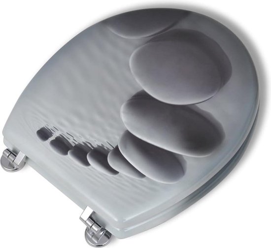Brede toiletbril Big John | Extra grote toiletbril