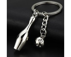 Sleutelhanger - Bowlen - Bowlingbaan - Bowling Bal sleutelhanger - Sportsieraad