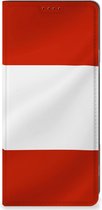 Hoesje Geschikt voor OPPO A58 4G Telefoonhoesje met Naam Oostenrijkse Vlag