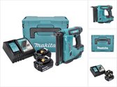 Makita DBN 500 RMJ accu staande spijkermachine 18 V 15-50 mm + 2x accu 4.0 Ah + lader + Makpac