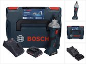 Bosch GGS 18V-20 rechte accuslijpmachine 18 V borstelloos + 1x ProCORE accu 4.0 Ah + lader + L-BOXX