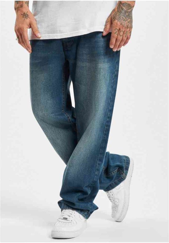 Rocawear - WED Loose Jeans Pantalon large - 46/34 pouces - Blauw