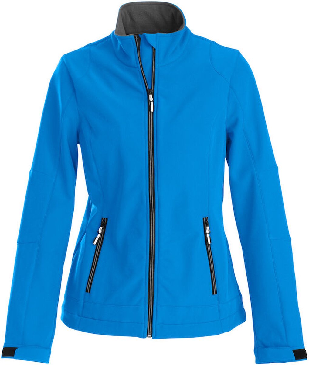 Printer SOFTSHELL JACKET TRIAL LADY 2261045 Oceaanblauw