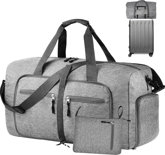 Grand Sac Voyage Sac De Sport 80l Sac Pliable Cdiscount Sac De