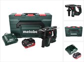 Metabo BH 18 LTX BL 16 accuklopboormachine 18 V 1,3 J SDS-plus Brushless + 1x oplaadbare accu 5,5 Ah + lader + MetaBOX