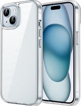 Phreeze Back Cover - Geschikt voor iPhone 15 Plus Hoesje - Ultra HD Transparant Cover - Magnetische Case Functie - Doorzichtig