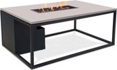 Cosiloft 120 lounge table black / grey - Cosi vuurtafel