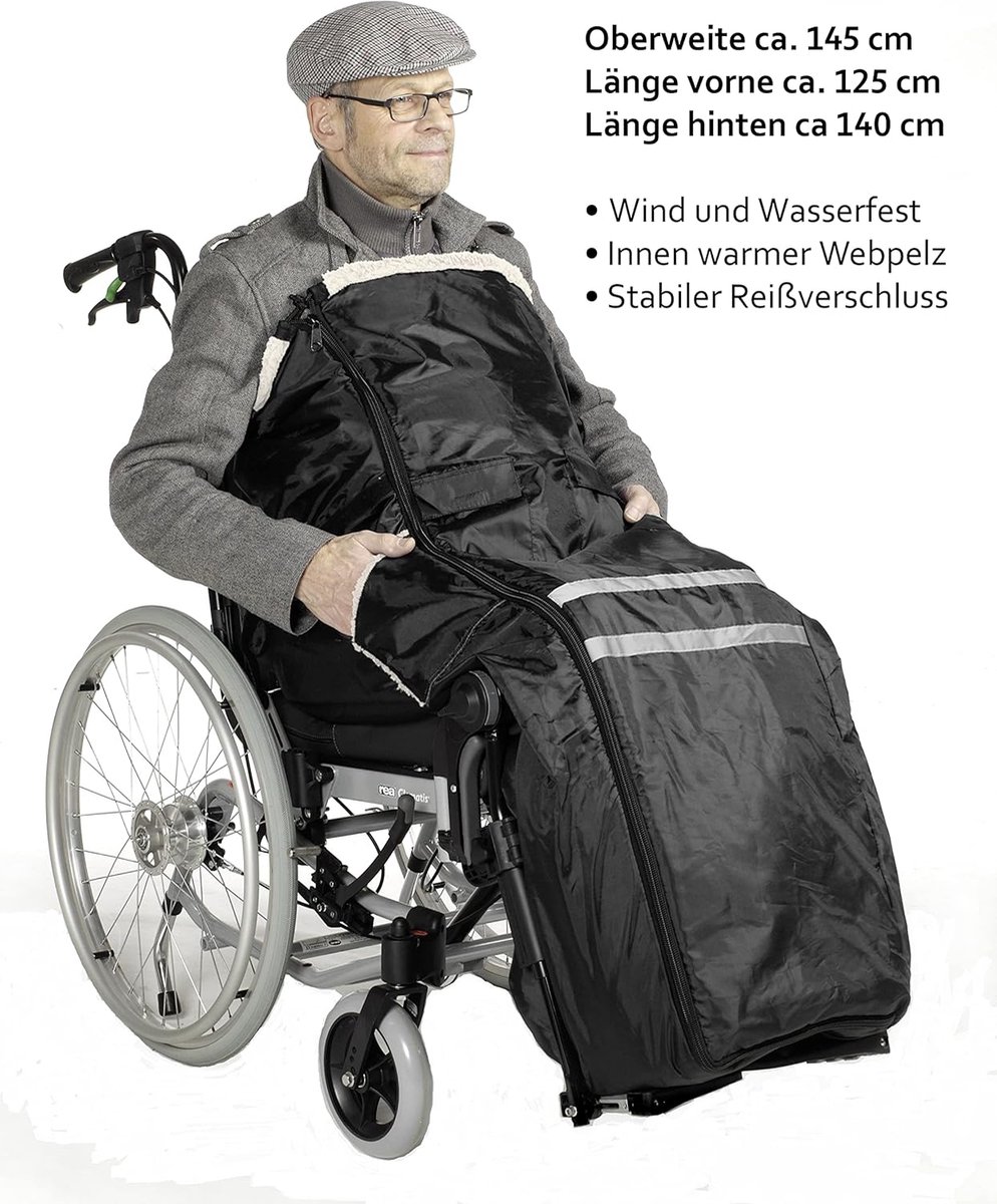 Goedkoopste Rolstoeldeken Voor Warmte En Comfort - rolstoelzak, rolstoel, voetenzak, warm gevoerde instapzak voor rolstoelgebruikers, poncho voor rolstoel