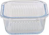 Lunchbox Masterpro FOODIES Borosilicaatglas 320 ml Zwart
