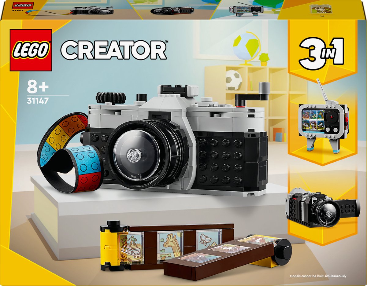 LEGO Creator 3in1 Retro fotocamera - 31147 - LEGO