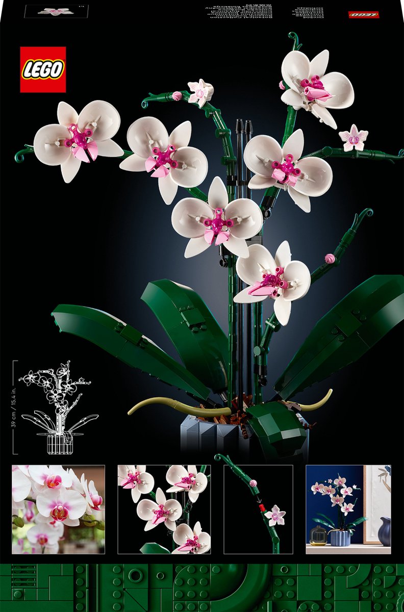 LEGO Icons Orchidee - Botanical Collection - 10311 – foto 6