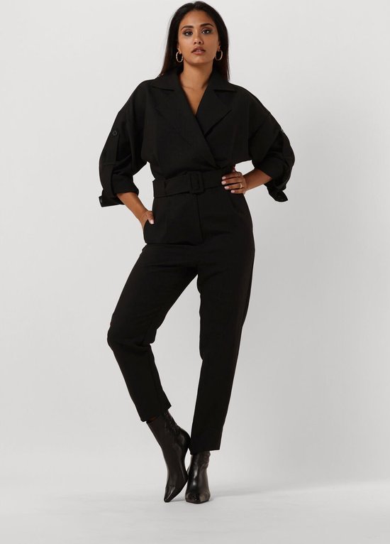 Notre-V Nv-benny Combinaison Pantalons & Jumpsuits Femme - Jeans - Tailleur-pantalon - Zwart - Taille XL