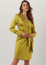 Notre-V Nv-bijou Wrap Dress Jurken Dames - Kleedje - Rok - Jurk - Geel - Maat L