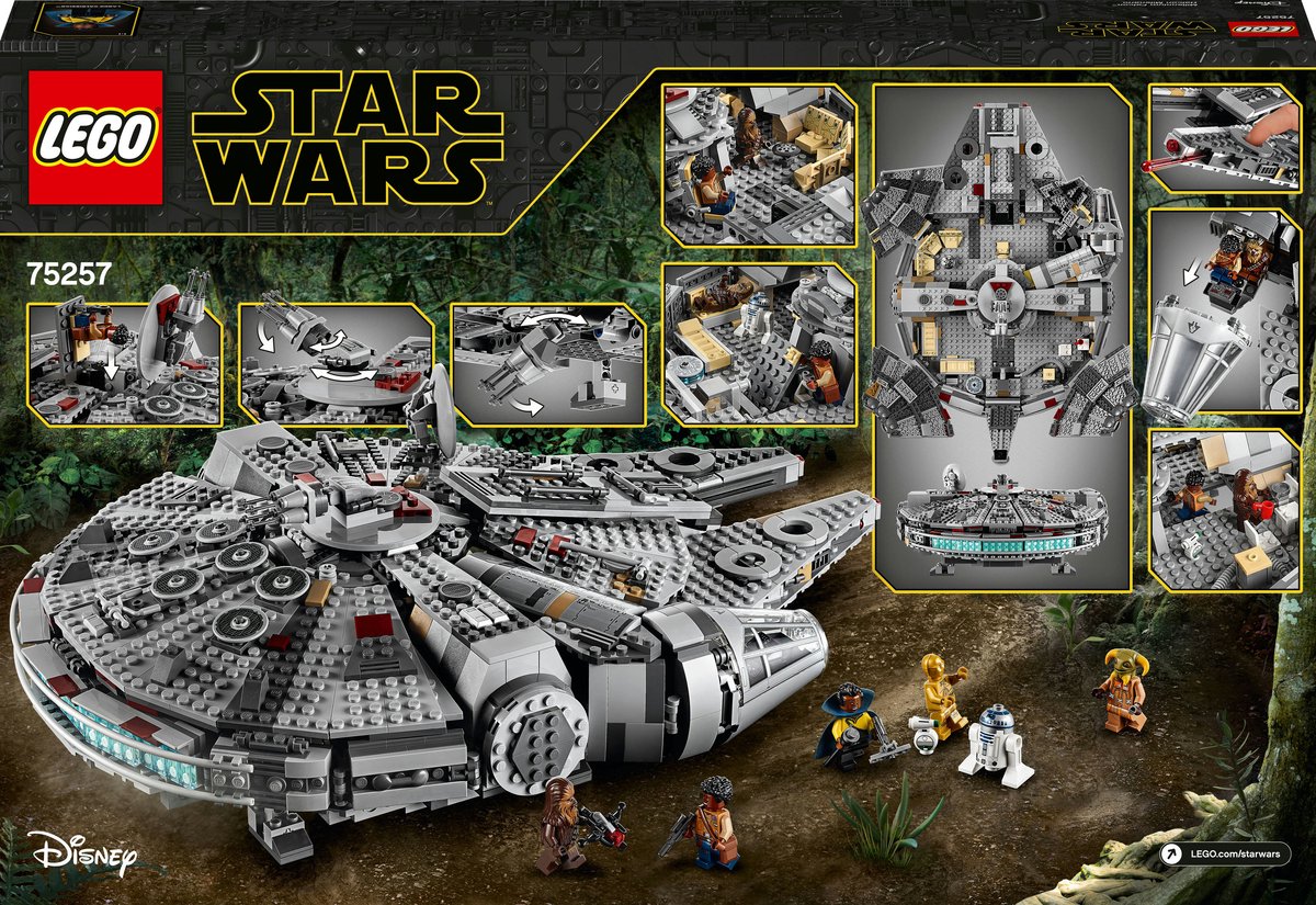 LEGO Star Wars Millennium Falcon™ 75257 — afbeelding 17