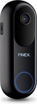 Finex™ Draadloze Video Deurbel V2 - Inclusief Binnenbel, SD Kaart (32GB) & Batterijen - WiFi - Dag en Nachtmodus - Bestuurbaar via Telefoon - Zonder abonnement - Deurbel met Camera