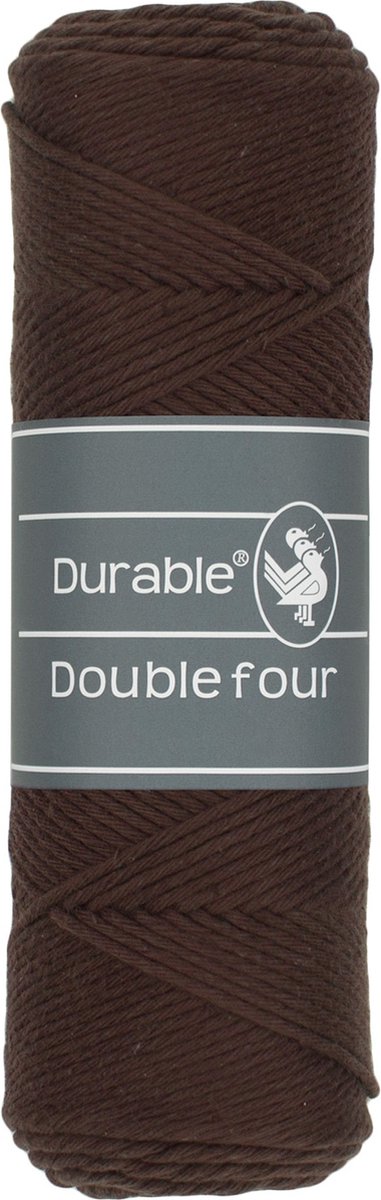 Durable Double Four - 2230 Dark Brown - Katoengaren